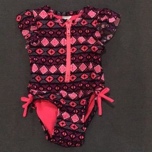 9 month baby girl Cat and Jack swimsuit